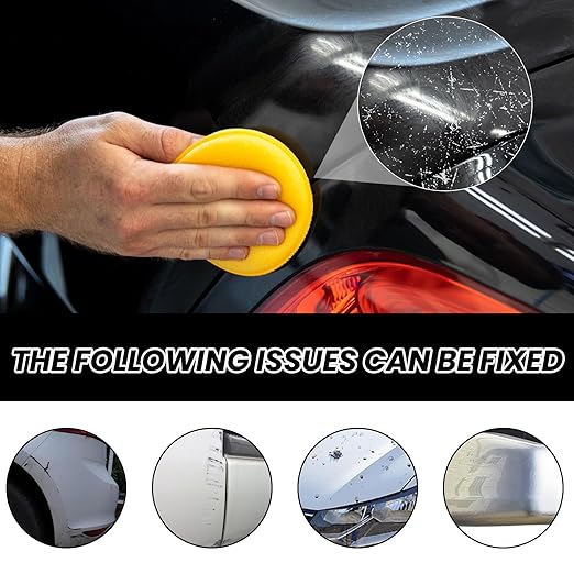 Scratch Remover for Vehicles,2025 New Upgrade Car Scratch Repair Paste,Containing Wiping Sponge car Paint Scratch Repair Polishing Wax,Used for Deep Scratches on Various Vehicles (1pc)