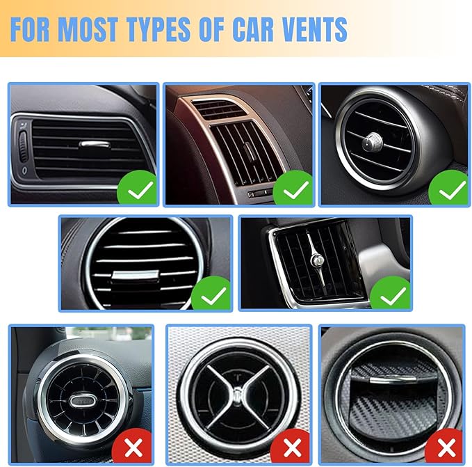 Personalized Car Air Vent Clip Pack of 2 with Your Photo and Text,Custom Different Scents Car Air Vent Clip,Interior Decoration,Decorative Accessories