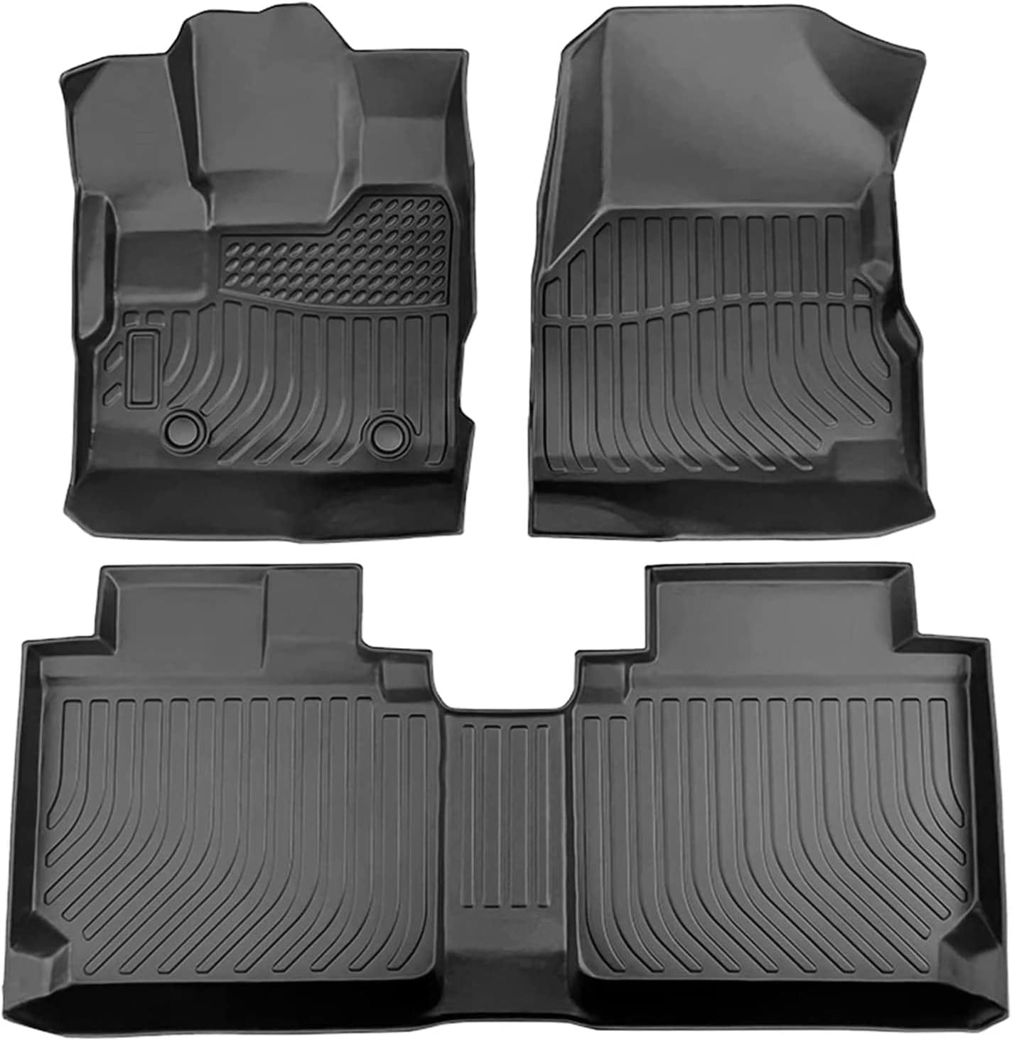 Cartist Custom Fit for Floor Mats Chevrolet Equinox/GMC Terrain Denali 2012-2017 All Weather Floor Liner Front & 2nd Row Carpet Protection TPE Odorles