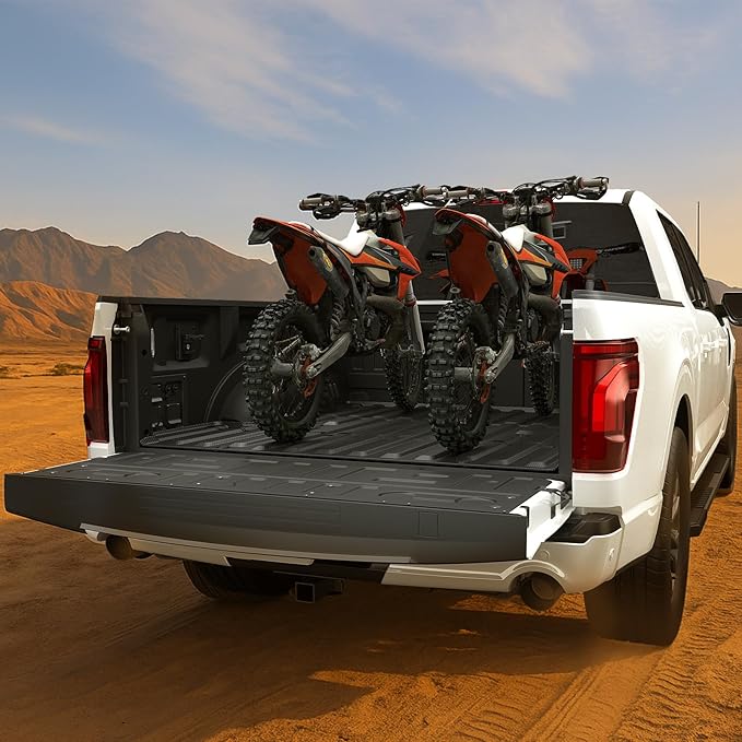 Truck Bed Mat for Ford F150 2015-2025, All Weather Trunk Bed Liner for 2025 Ford F-150 Accessories, 5.5FT 67.1'' TPE Cargo Liner Truck Mat (Not Fit 6.5FT/8FT Bed)