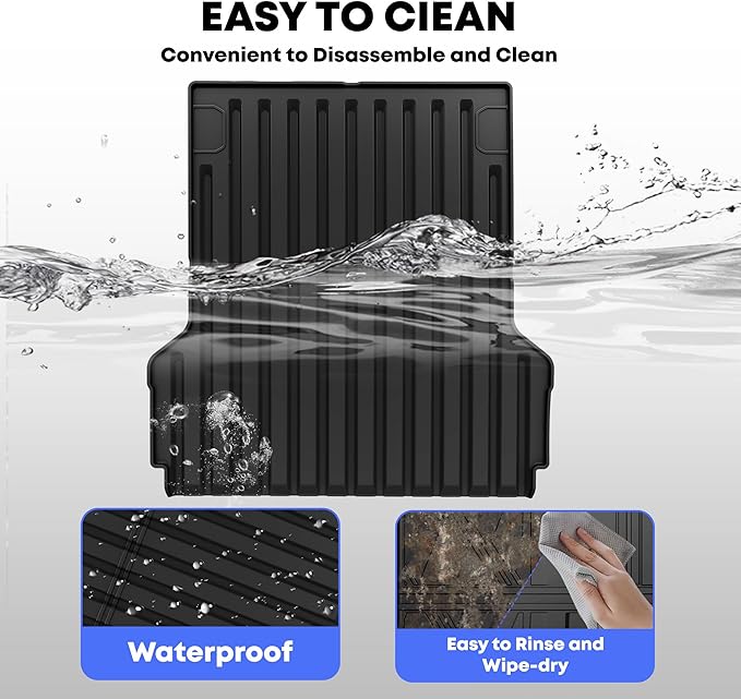 Maverick Truck Bed Mat and Tailgate Liner Compatible with 2022 2023 2024 2025 Ford Maverick - Custom Fit Cargo Mat for Ford Maverick 2024 2025 XL XLT Lariat and Maverick Hybrid All Weather Trunk Mat