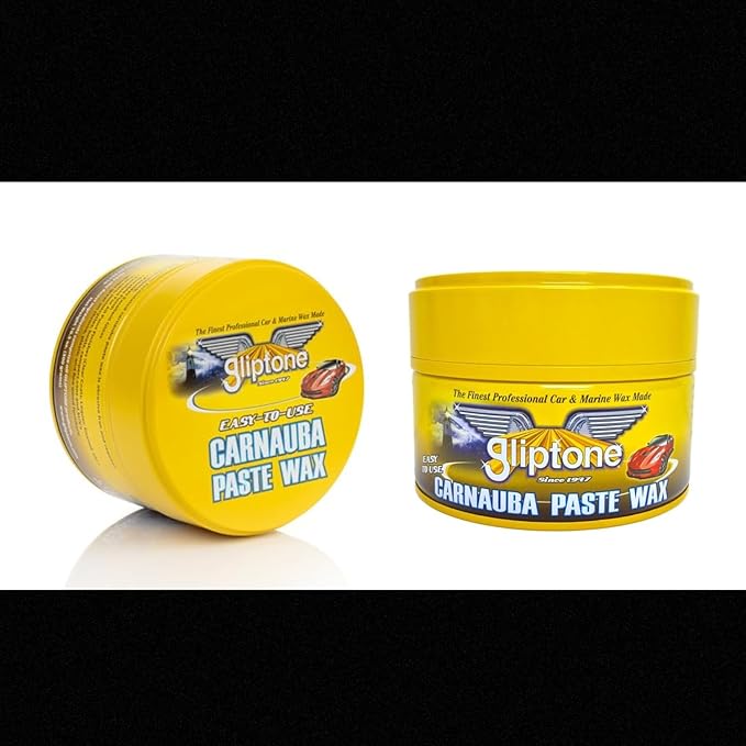 Gliptone Carnauba Paste Wax, Easy-To-Use for Car & Marine, Maximum Surface Protection and Superior Shine