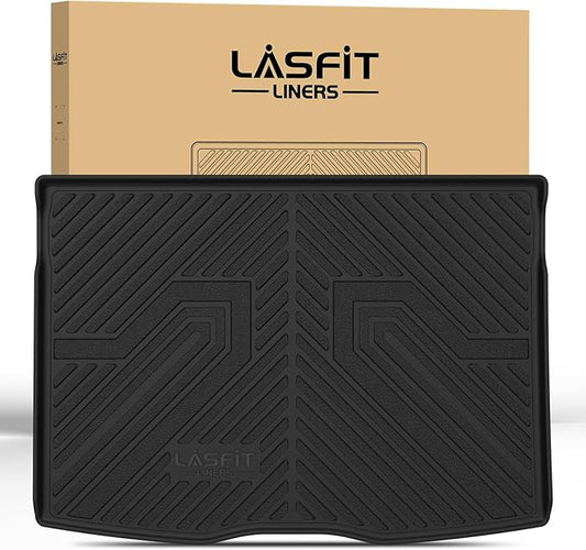 LASFIT Cargo Mat for Jeep Renegade 2015-2023 Upper Position, All Weather TPE Custom Fit Trunk Mat Cargo Liner Trunk Liner, Black