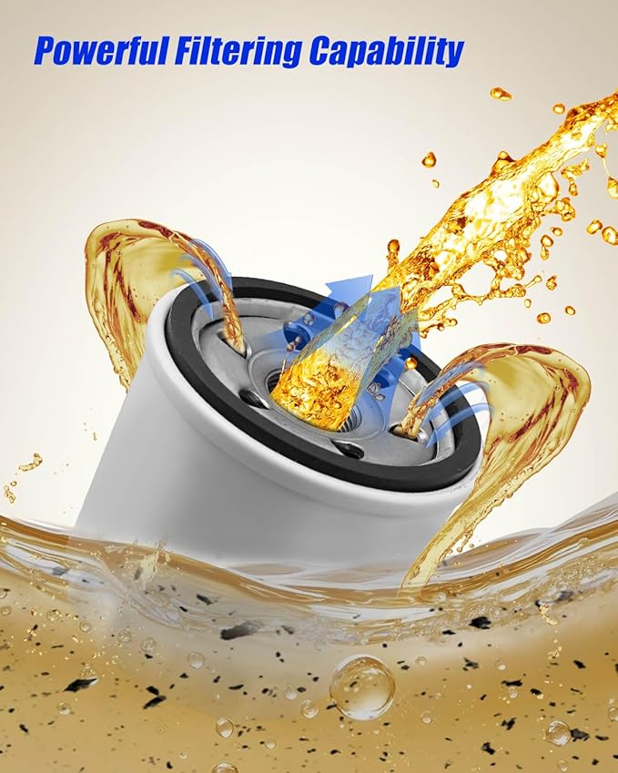 ULZOZN Filter Kit Fit for LS Tractor MT125, Oil Fuel Hydraulic Oil Filter Replace 11930535150 40358122 40049450 40195621 40220109