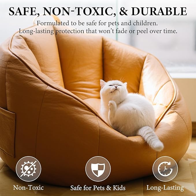 Leather Recoloring Balm Leather Color Restorer Scratch Repair Leather Paint for Furniture Couches Car Seats Shoes Bags Leather Dye and Scratched Leather with Leather Conditioner - Gray