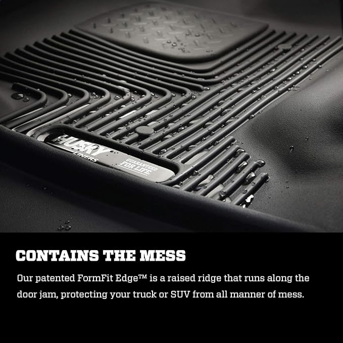 Husky Liners X-act Contour Floor Mats | Fits 2018-2025 Honda Odyssey | 2nd Row, 1-pc Black - 52981