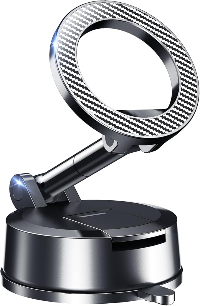 for MagSafe Car Mount Magnetic Dash Mounted Phone Holders for Car Phone Holder Mount 360°Rotatable & Foldable Windshield Dashboard Phone Mount Cell Phone Cradles Fit for iPhone 16 15 14 13 12 series