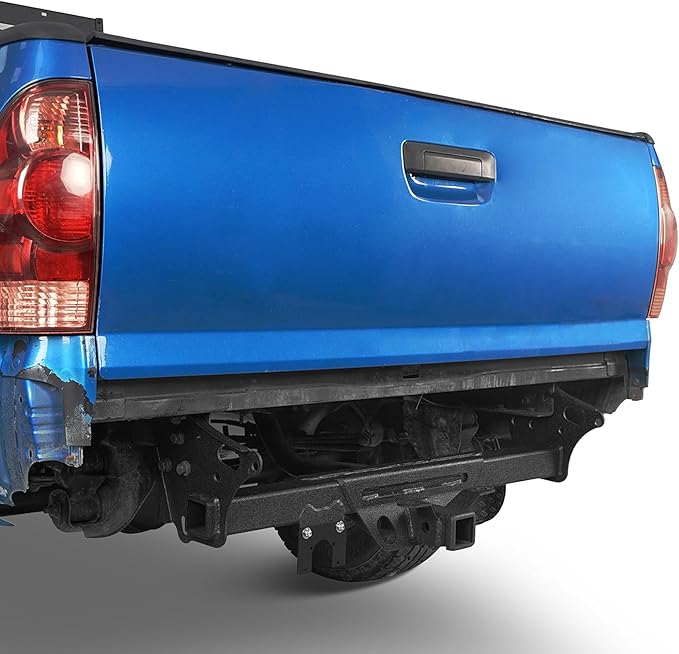 Hooke Road Tacoma Trailer Hitch Class 3 Standard 2" Receiver Tube Towing Tongue for 2005-2015 Toyota Tacoma (Excluding X-Runner)