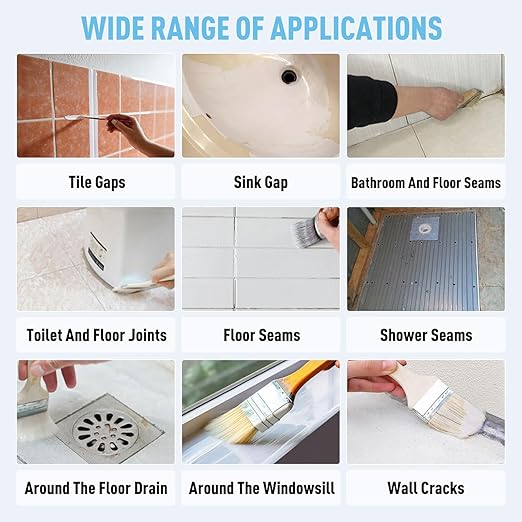 Invisible Liquid Waterproof Adhesive, Water-Based Transparent Waterproof Agent, Anti-Leakage Waterproof Sealant, Indoor & Outdoor Waterproof Coating (10.5oz)