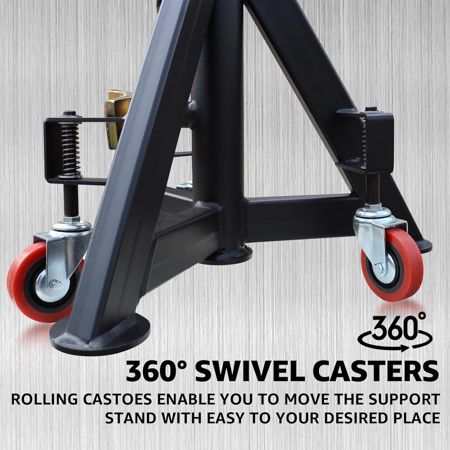 BESTOOL 16 Ton Heavy Duty Jack Stands – 35,000 lbs Capacity, Adjustable 26" to 40.9", for Trucks, SUVs, Tractors & Trailers
