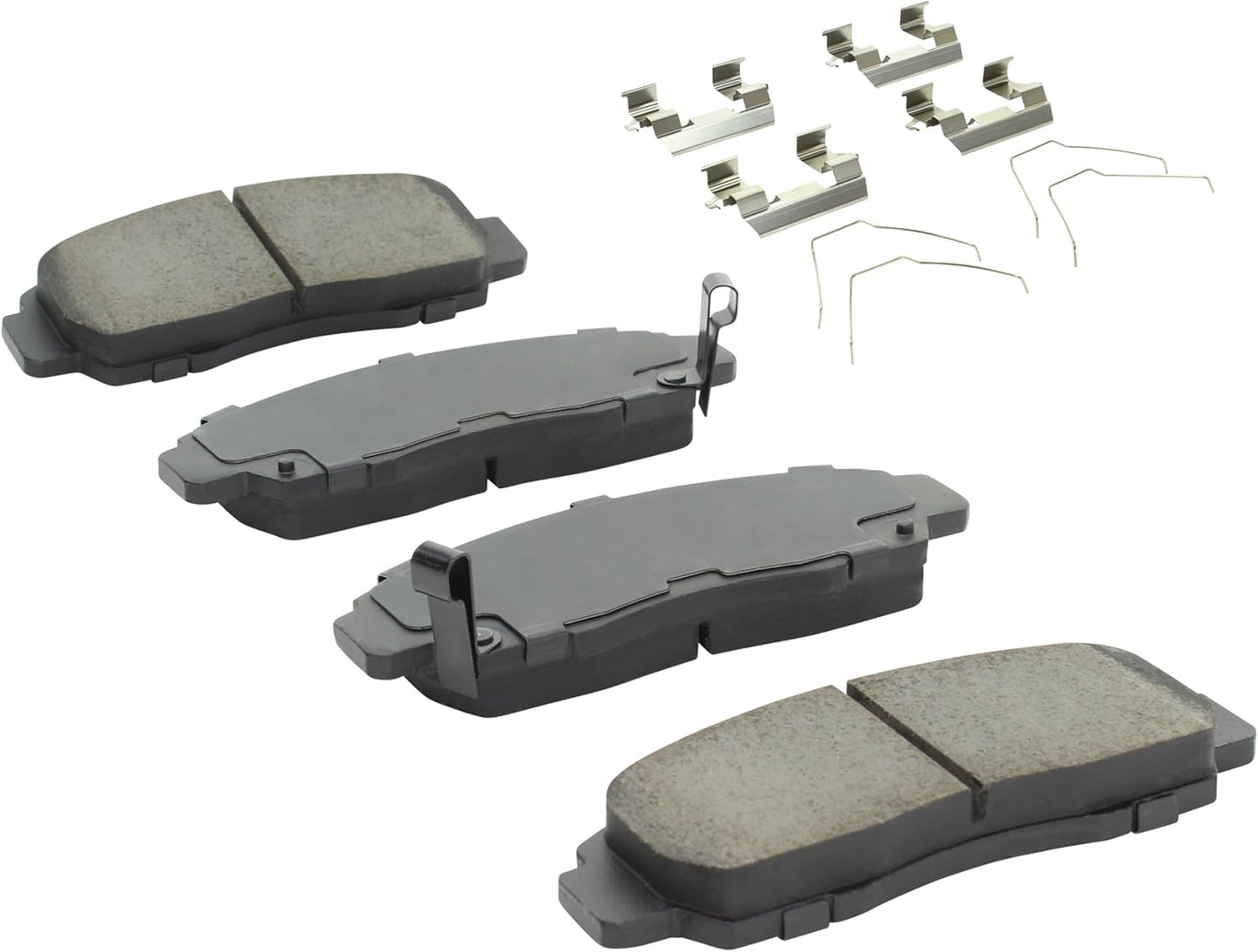 Premium Ceramic Front Brake Pads (1001-1506C) Compatible with Acura TSX 2011-2014, Honda Accord 2011-2012