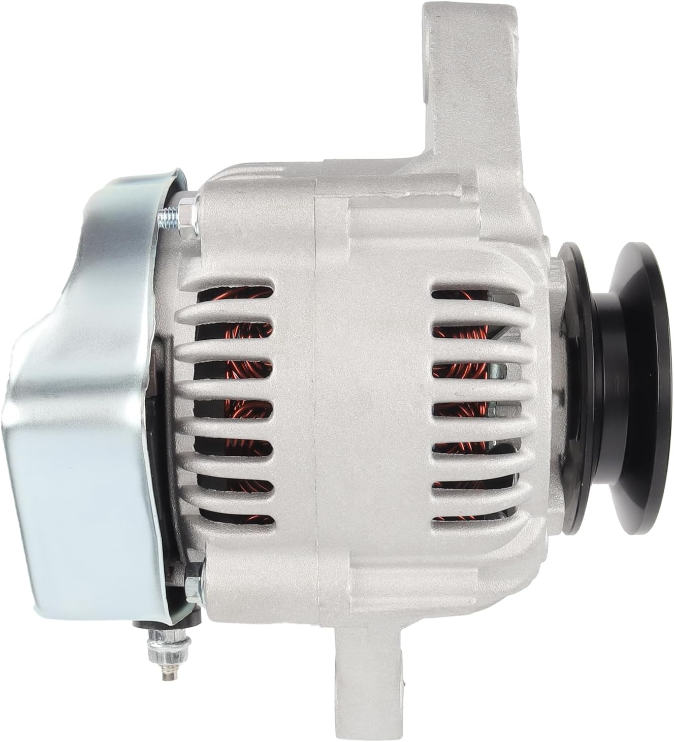 Ezexpreze For Mini One Wire Alternator Replacement for GM 1 Wire SBC BBC For Chevy Race 87-92,12180-SEN, 1-2119-11ND