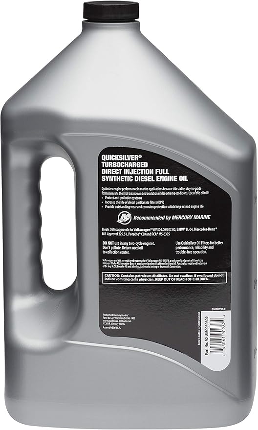Quicksilver 5W-30 Full Synthetic TDI Diesel Engine Oil