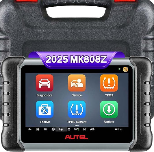Autel MaxiCOM MK808Z, Autel Scanner, 2025 Bi-Directional Tool, OBD2 Scanner for All Vehicles All System Diagnostic Tool Bi-Directional Control Same as MaxiCOM MK808 Lite MX900