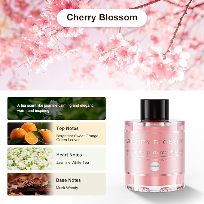 Car Air Freshener Refill 3.5OZ/100ml Bottle, CO01/Dedicated Perfume Long Lasting Air Fresheners 6 Months, Car Diffuser Essential Oil Made of Natural Plant Extracts, 11 Varied Scents Available