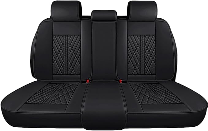 Universal Fit Waterproof Breathable Nappa Leather Automotive Vehicle Car Seat Covers Set Cushion Protector for Sedan SUV