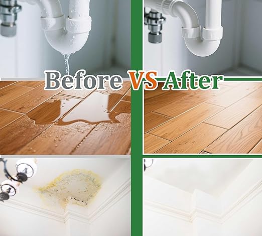 Waterproof Sealant 35oz, Transparent Waterproof Coating for Roof, Floor, Bathroom, Wall, Window, Concrete, Invisible Water Proof Agent for Repairing Leaks, Indoor & Outdoor Waterproofing Adhesive