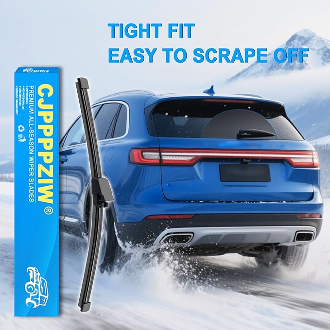 CJPPPZIW® Windshield Wipers-26"+18"+9" Replacement for 2012 2013 2014 2015 2016 2017 Hyundai Veloster Premium All-Season Front and Rear Wiper Blades,Original Factory Quality(Pack of 3)