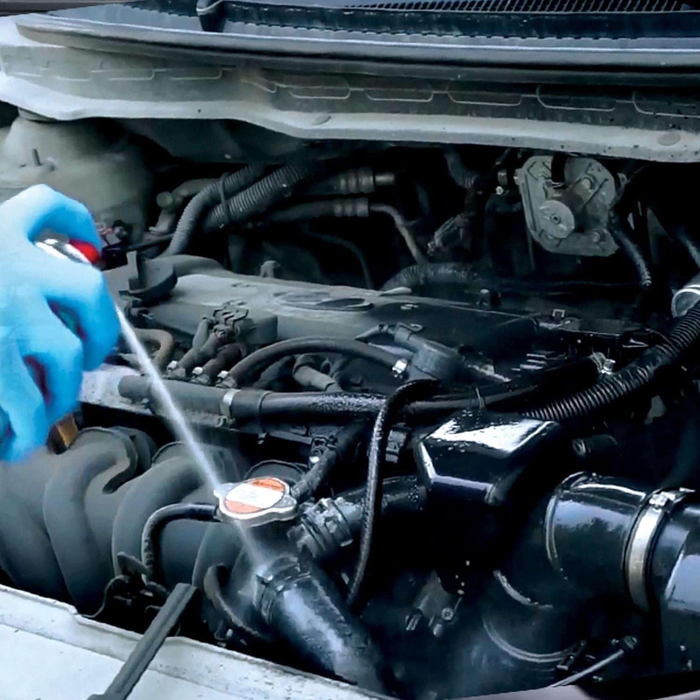 Akfix A115 Engine Cleaner and Degreaser - Quick and Bright Cleaner for Car, Motorcycle, Automotive and Machine Engine - Oil Grease Remover, Degreaser Cleaner Spray | 2 Pack, 16.9 Oz.