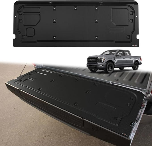 TripleAliners Tailgate Mat Compatible with Ford F-150 2021-2025 Accessories Truck Tailgate Liner Cover All-Weather Protector Cargo Cover Custom Fit for F150 (Tailgate Work Surface Only)