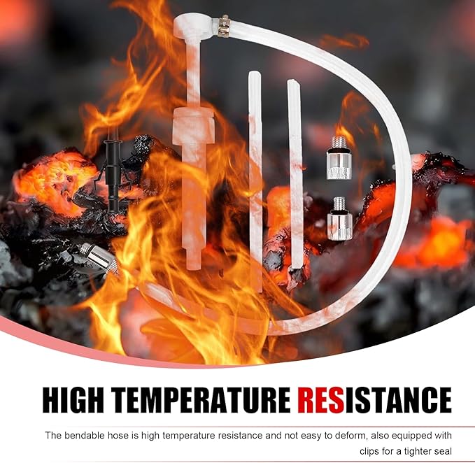 1 Set Transmission Fuel Pump Kit, Car Lower Unit Gear Oil Extractor for Differential & Transmission, Manual Hand Push Change Oil Kit, 8cc Per Pumps Stroke Fuel Dispenser (White)