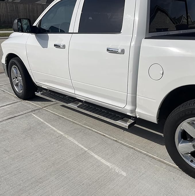 COMNOVA 6 Inches Running Boards for 2019-2026 Dodge Ram 1500 Crew Cab New Body Style (Excl. Ram 2500/3500/Classic), Stainless Steel Side Steps, Truck Step Bars Nerf Bars.