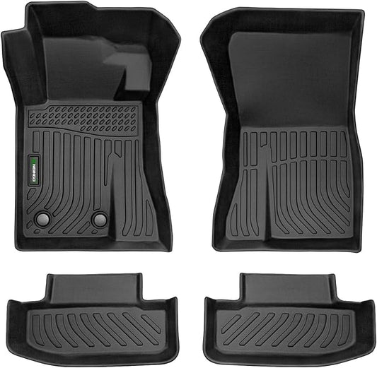 ANBINGO®Floor Mats Fit for Ford Mustang 2015-2026(NOT Mach-E) All Weather Mats for 2016 Mustang TPE Car Mat Rugs for 2017 Mustang Rubber Trunk Carpet for 2018 Mustang Accessories