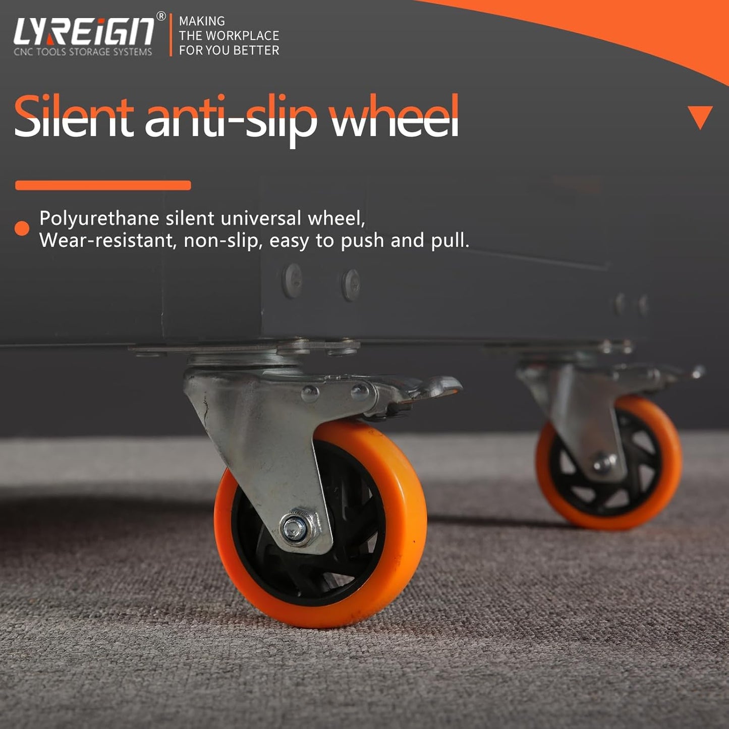 BT50 CNC Tool Holder Storage Cart, Industry Cutting Tool Keeper, Wheels Rolling Cart for CNC Machinists and Workers