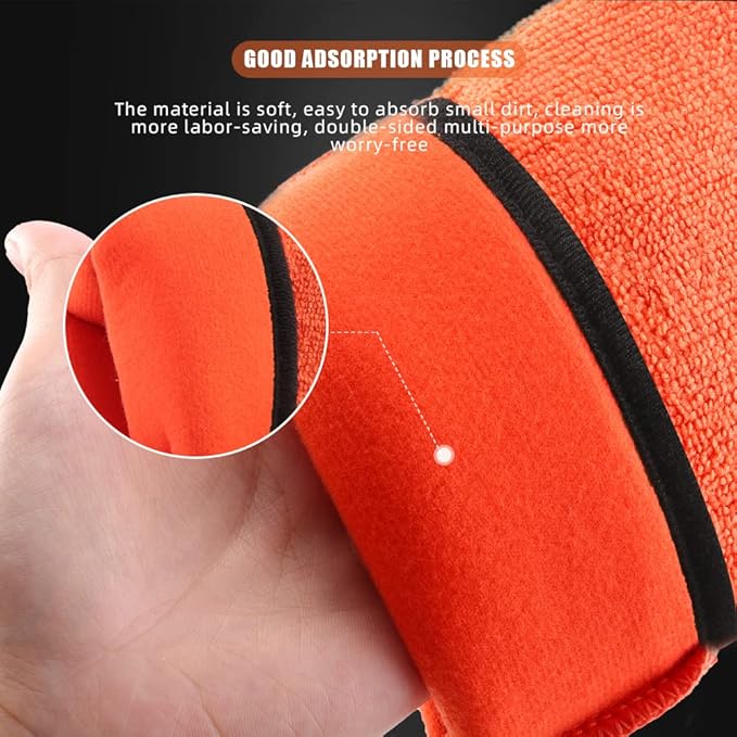 CHMLG02 Fine Grade Clay Bar Mitt - Auto Detailing Clay Eraser for Car Paint, Glass, Wheels & More