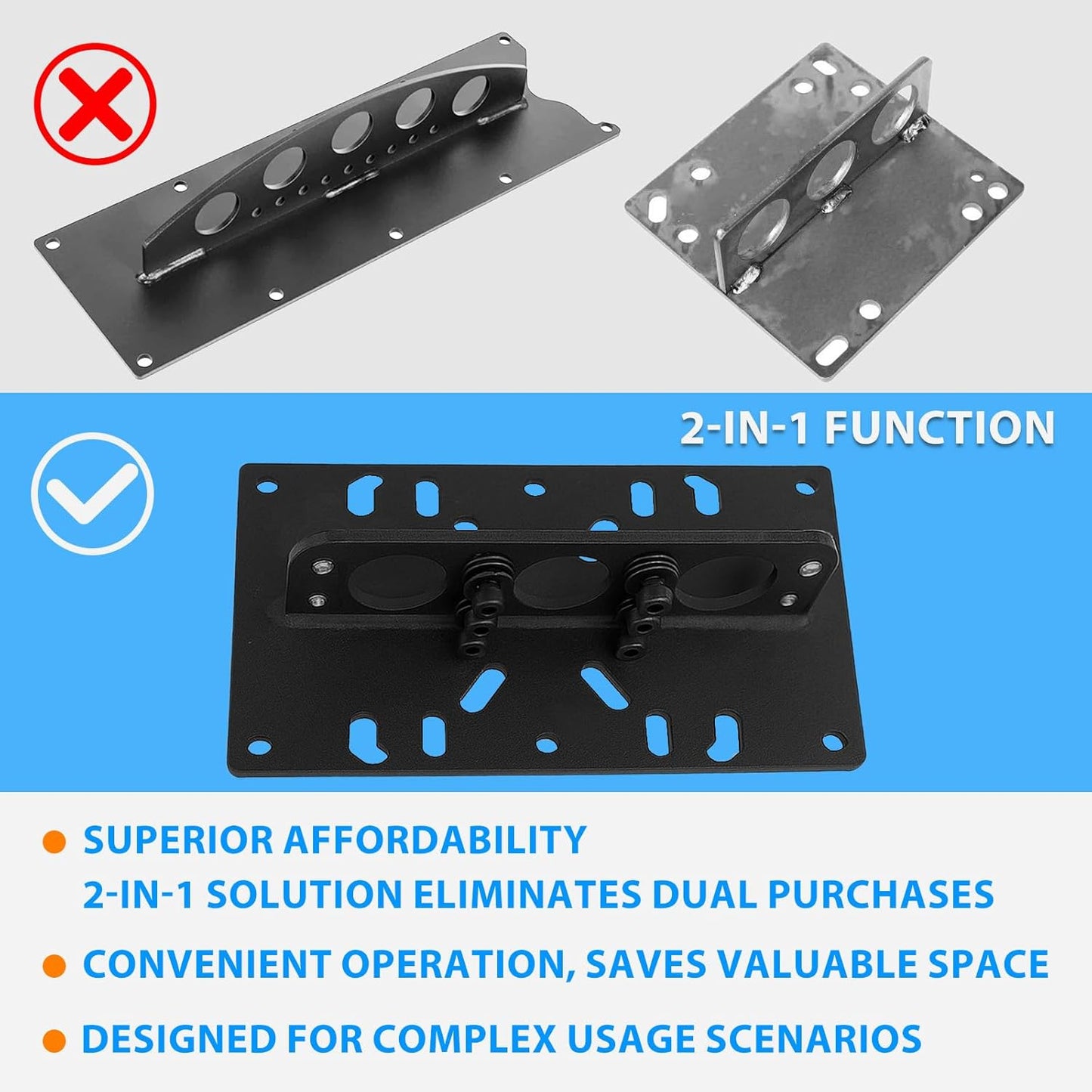 Engine Lift Plate Hoist Motor Engine Lift Bracket Carb Carburetor Hoist for Chevy LS Engine SBC BBC fit for Chevy Ford