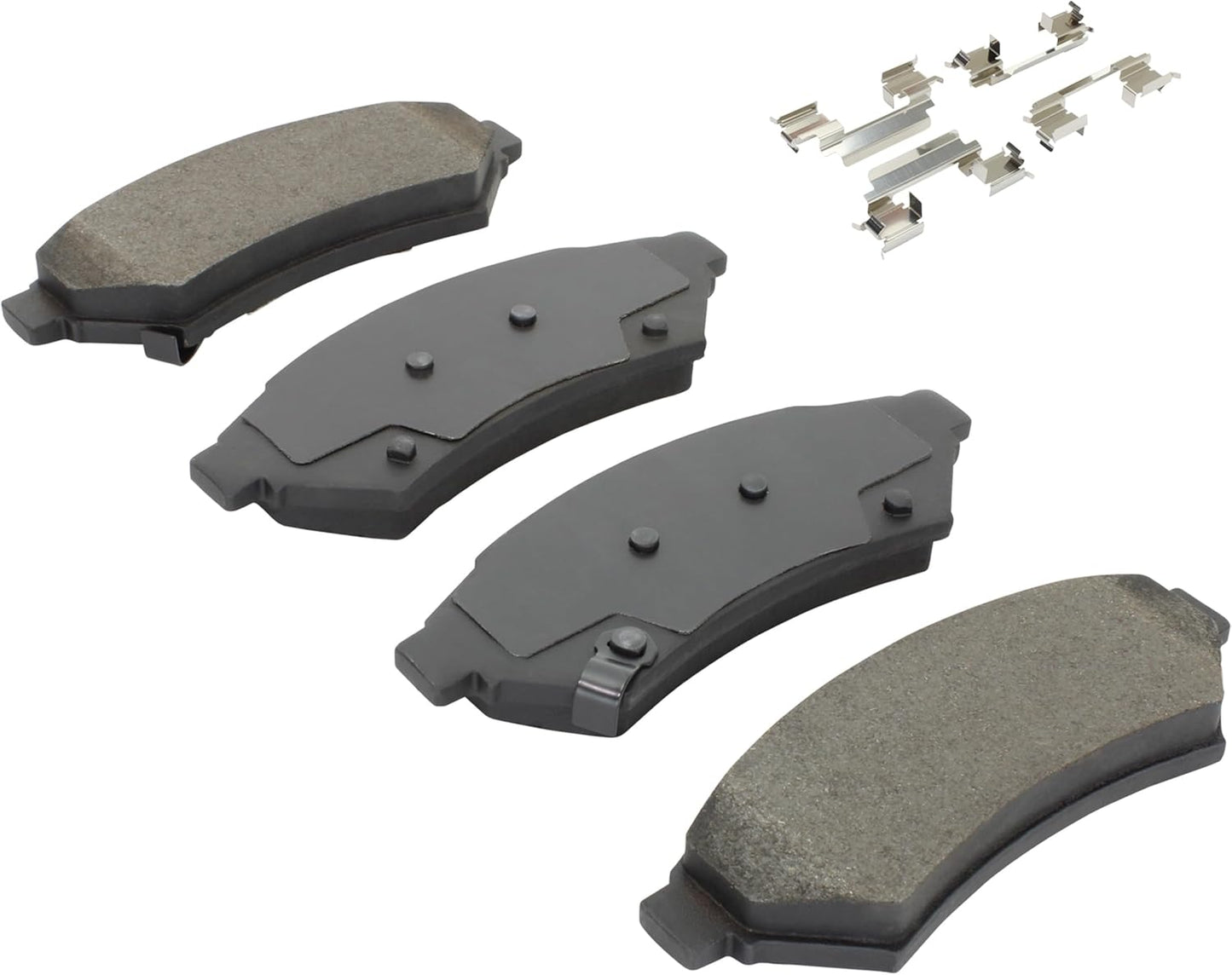 Premium Ceramic Front Brake Pads (1001-1075C) Compatible with 2005-2017 Buick/Chevrolet/Mobility Ventures/Pontiac (Allure/Grand Prix/LaCrosse/Montana/MV-1/Relay/Terraza/Uplander & More)