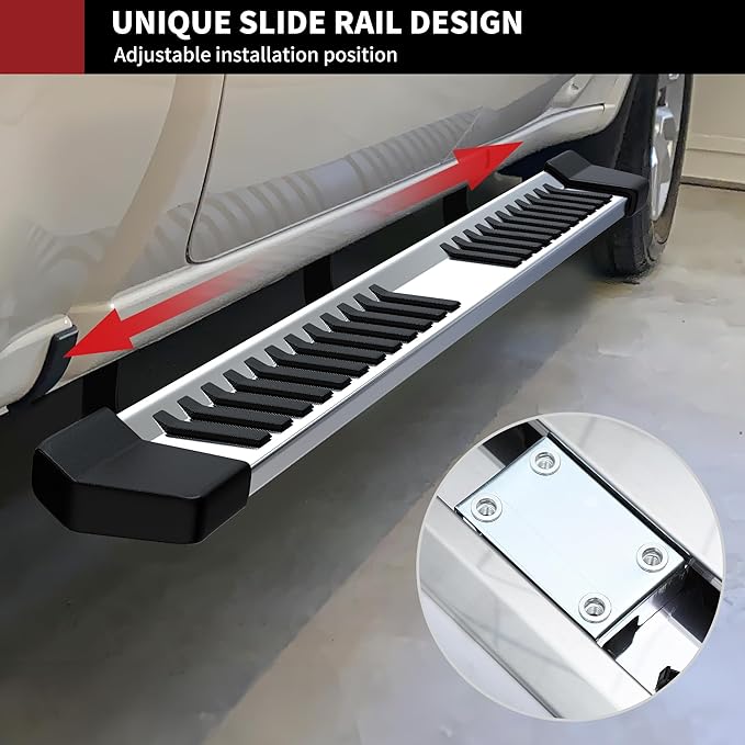 YITAMOTOR Running Boards Compatible with 2019-2025 Dodge Ram 1500 Crew Cab New Body Style Nerf Bars Side Step (Exclude 1500 Classic)