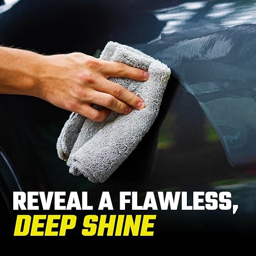 ExoForma Car Scratch Remover Kit for Scratches & Swirls - Paint Correction System with Drill Attachment, Polishing Pad & Microfiber Towel - Restores Color, Gloss, and Shine - for All Paint Finishes