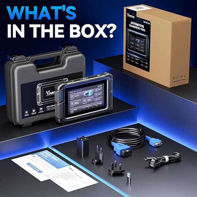 VDIAGTOOL Bidirectional Scan Tool VD70 Lite, OBD2 Scanner Diagnostic Tool with 31+ Resets, 2025 Scanner for Car, Full System Scan, CAN FD & DoIP, Free Update