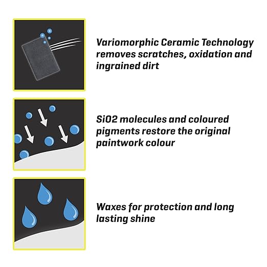 T-Cut Midnight Blue Scratch Remover Color Fast Paintwork Restorer Car Polish, 13 Colors Available, 17 Fl Oz