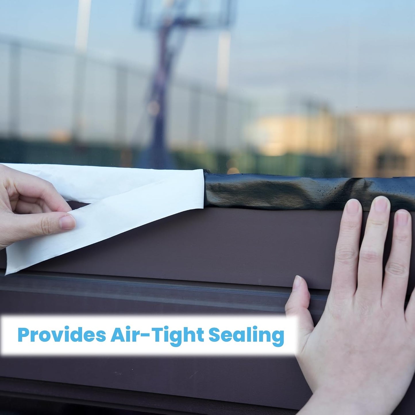 Butyl Putty Tape Black, 1/2" x 30' x 1/8" EDPM Butyl Rubber Sealant, Sound Dampener Automotive Butyl Tape, Stretchable RV Sealant Caulking Putty for Boat Sealing, EDPM Roof, Headlight