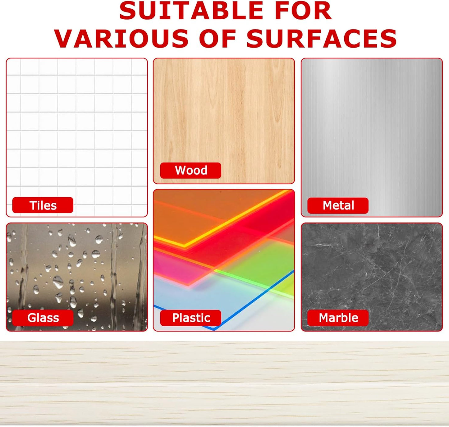 Flexible Wall Corner Protector Moulding Trim Peel and Stick Wall Corner Guards Edge Protector Self Adhesive Molding Trim Strip for Edge Ceiling (Beige Wood Grain, 1.6 in x 40 Ft)