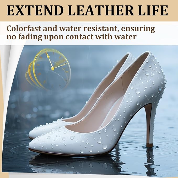 8.8oz Leather Recoloring Balm with 100ml Mink Oil,Dark Gray Leather Repair Kit for Furniture,Leather Repair Cream,Leather Scratch Repair for Car Interior,Leather Conditioner for Couch