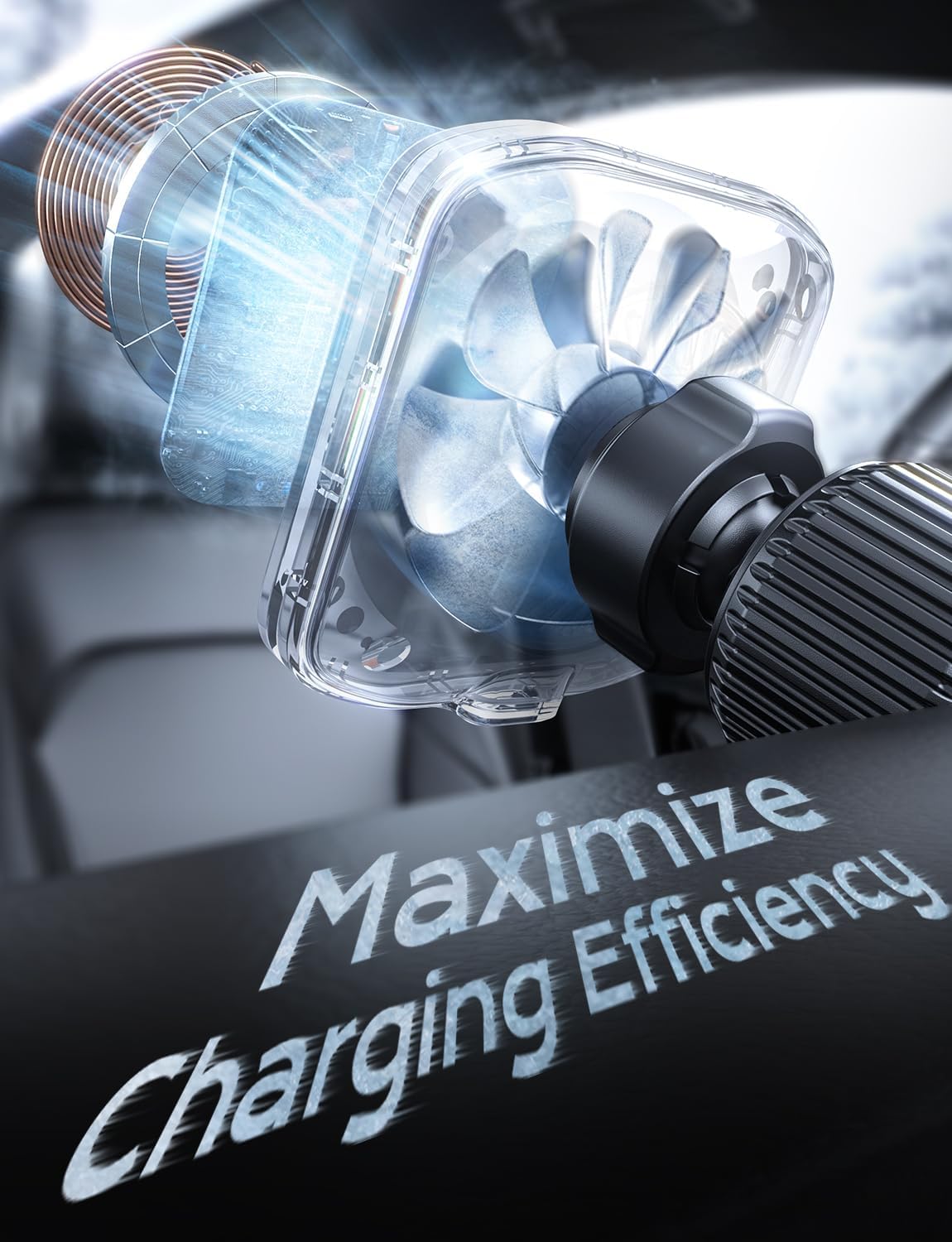 CHGeek for 15W Magsafe Car Mount Charger, iPhone Wireless Car Charger Magnetic Car Phone Holder Mount Fit iPhone 16 15 14 13 Magsafe Case, Vent/Windshield/Dash Phone Mount Holder Fast Cooling Charger