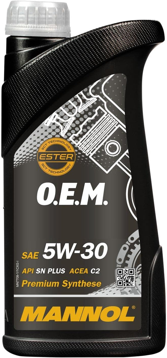 Mannol Full Synthetic Engine Oil 5W-30 for modern Toyota & Lexus- MN7709 (1L)