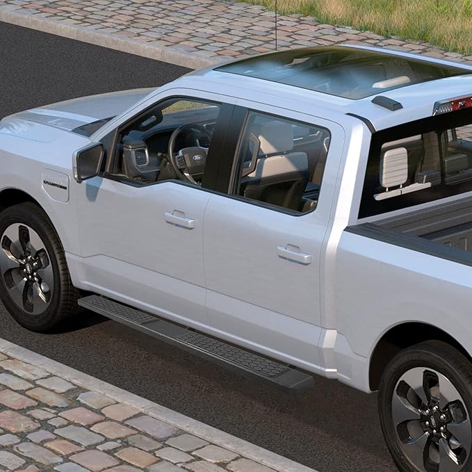 COMNOVA Side Steps Running Boards Compatible with 2009-2018 Dodge Ram 1500 Crew Cab, 2010-2026 Ram 2500 3500 Crew Cab(incl 2019-2024 Classic). 6.5 Inches Rock Sliders Truck Side Steps Nerf Bars.