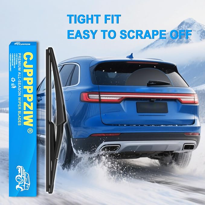 CJPPPZIW® Windshield Wipers-26"+14"+12" Replacement for 2008-2013 Nissan Rogue/2014-2015 Rogue Select Premium All-Season Front and Rear Wiper Blades,Original Factory Quality(Pack of 3)