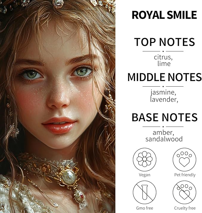 2- Pack Royal Smile Car Air Freshener Hanging Long Lasting Car Scent Essential Oil Diffuser Car Perfume Inspired Fragrances for Men and Women by VUTOLLOSA