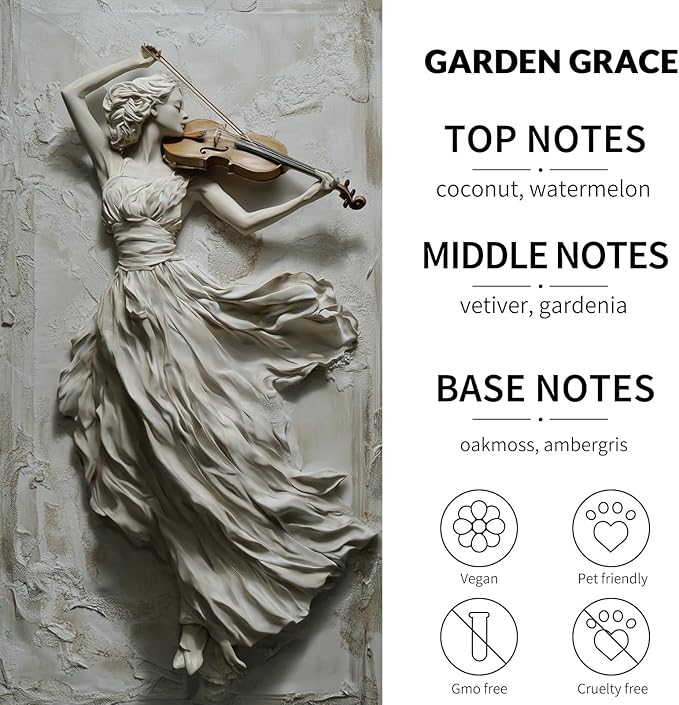 2- Pack Garden Grace Car Air Freshener Hanging Long Lasting Car Scent Essential Oil Diffuser Car Perfume Inspired Fragrances for Men and Women by VUTOLLOSA