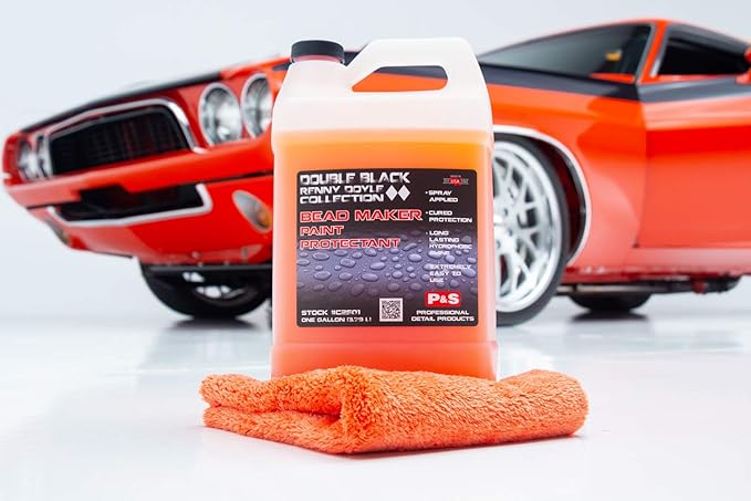 P & S PROFESSIONAL DETAIL PRODUCTS Bead Maker - Paint Protectant & Sealant, Easy Spray & Wipe Application, Long Lasting Gloss Enhancement, Hydrophobic Finish (5 Gallon)