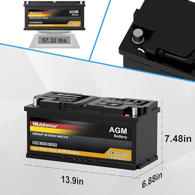 G49 Car Lead-Acid Battery – Powerful and Reliable with High Capacity | Designed for Optimal Performance in Any Condition