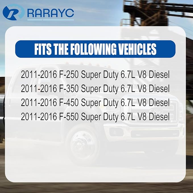 6.7L Powerstroke Diesel Filter Kit Replacement for 2011-2016 F250 F350 F450 F550 Air/Oil/Fuel Filter Kit