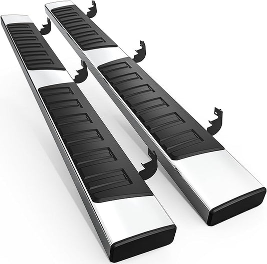AUTOSAVER88 Running Boards Compatible with 2009-2018 Dodge Ram 1500 Quad Cab, 2019-2024 Ram 1500 Classic, 6 inches Side Step Nerf Bars Side Bars