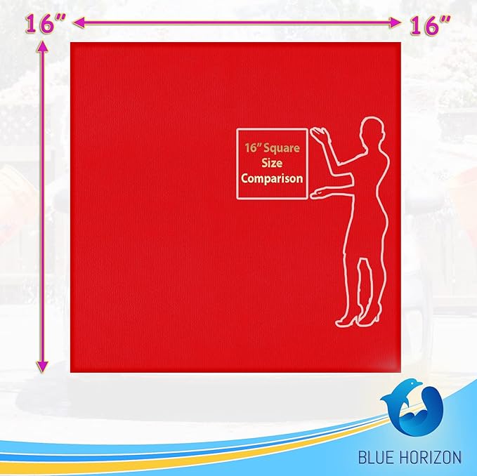 Microfiber Cleaning Towels, 3 Dozen Commercial and Household Bulk Pack, Ultra Soft Plush Wash-Cloths, Micro-fiber Detailing Cleaning Cloths for Car, Household and Commercial (Red, 16" x 16")