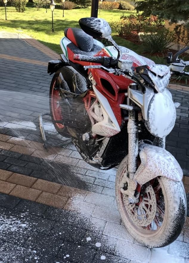 Wash Chems Pro 100 Touchless Car Wash Detergent Soap Concentrate No Brushing 32 Oz (Heavy-Duty) Commercial Grade Professional Auto Active Foam Cleaner